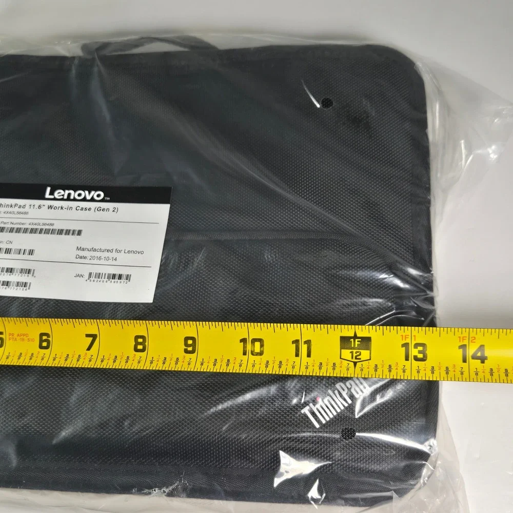 Lenovo ThinkPad 11.6 Work in Case Gen 2 Laptop Bag Sleeve Pouch Black